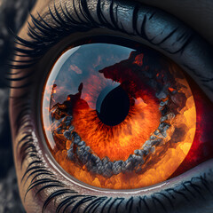 All the rock elements inside this Eye, this is the eye of the elements