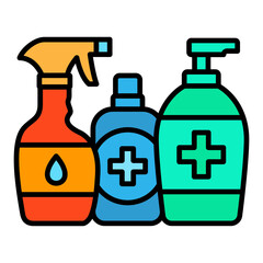 Hygiene Product Filled Line Icon