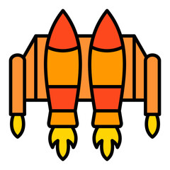 Jetpack Filled Line Icon