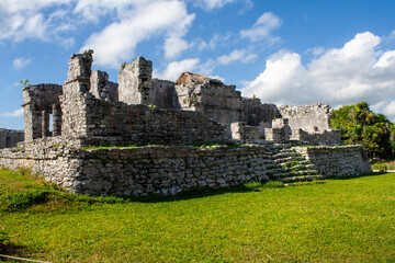 Fototapeta na wymiar Tulum Ruins, Quintana Roo, Mexico