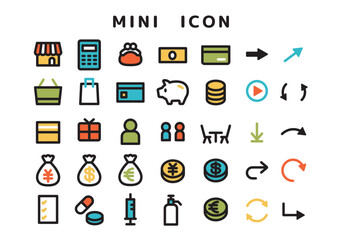 ミニアイコン　カラー