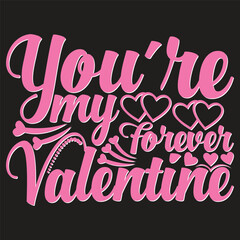 Happy Valentine's t shirt design