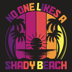 Summer vector T-shirt Design