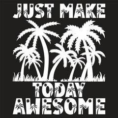 Summer vector T-shirt Design