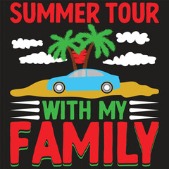 Summer vector T-shirt Design