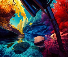 vibrant colorful background