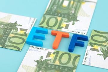 ETF is surrounded by money