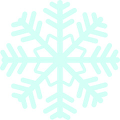 Chiristmas ornament decoration snow flat icon vector