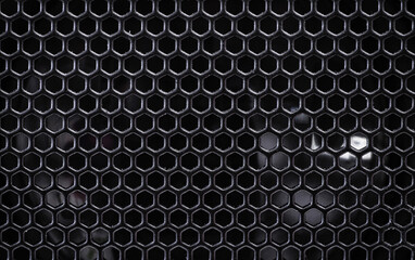 Schwarzes Wabenmuster © blende11.photo