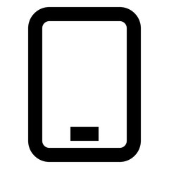 phone glyph icon