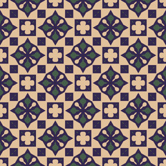 Abstract tileable geometric pattern. A seamless background, vintage texture.	
