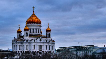 Cathedral of Christ the Savior in Moscow