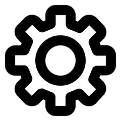 Settings line icon