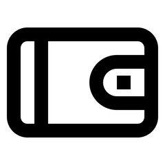 Wallet line icon