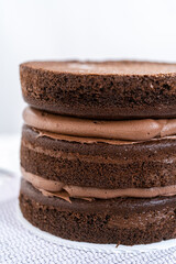 4th of July chocolate cake
