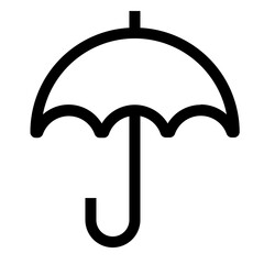 Umbrella line icon