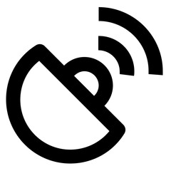 Gps Antenna line icon