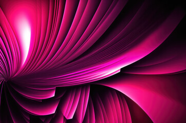 Viva magenta color tone abstract background graphic design. Generative ai.