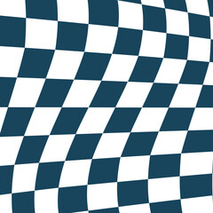 Fototapeta premium trendy cool distorted checkerboard decoration