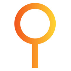 Map Location gradient icon