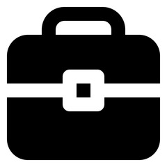 Suitcase glyph icon
