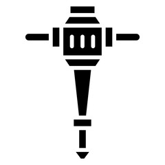 jack hammer machine illustration