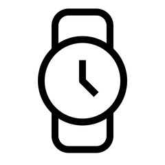 Watch line icon