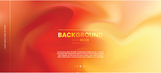 Trendy blurred liquid gradient mesh landing page with circle. Abstract multi-color gradient vector cover illustration set. Design for website, business brochures, cards, packages and posters.	
