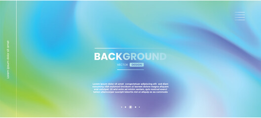 Abstract multi-color gradient vector cover illustration set. As a background for website landing page template design, business corporate brochures, cards, packages and posters.