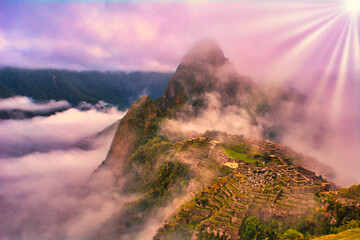 インカ帝国の空中都市・マチュピチュ遺跡の絶景