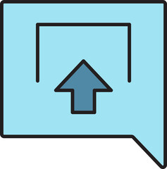 message and inbound icon