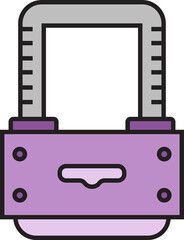 Fototapeta premium padlock icon illustration