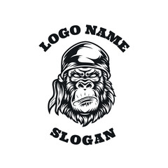 The Gorilla Graphic Logo Design
