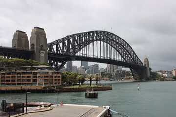 Sydney Harbour Bridge, Sydney, New South Wales, Australia.