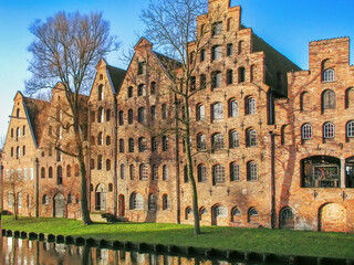 Street in Lubeck, Germany