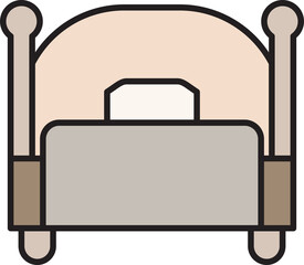 bed icon illustration