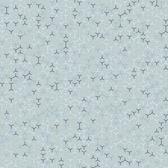  Hexagonal Maze pattern abstract illustration