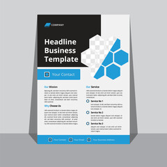 Corporate business a4 vector flyer designe for company promotion,poster or brochure cover layout, annual report, and advertising
