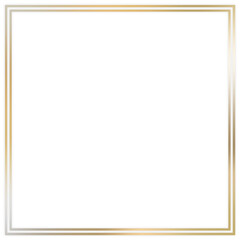 Obraz premium gold with shine light frame border luxury element on transparent for artwork design