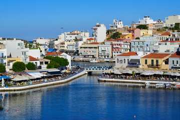 Fototapeta na wymiar Agios Nikolaos, Kreta (Griechenland)