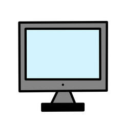 computer vector illustration on white background