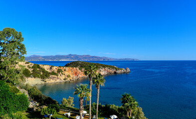 Fototapeta premium Istron Bay in Istro, Kreta (Griechenland)