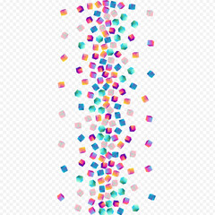 Multicolored Box Vector Transparent Background.