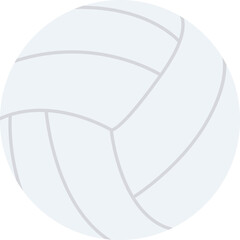 sports volleyball and ball