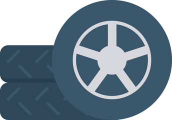 Obraz premium sports wheel and tyre
