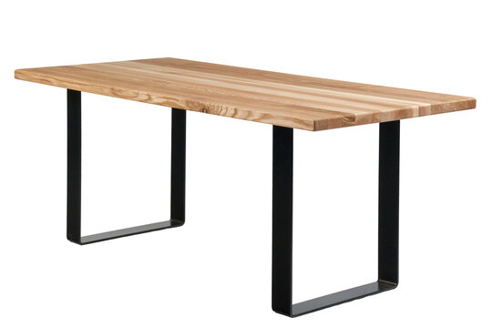 tables manufactured of natural wood isolated on white.wooden tables