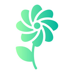 daisy gradient icon