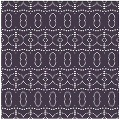 Vector geometric ornament in ethnic style. Seamless pattern with abstract shapes, repeat tiles. Vintage retro texture.Repeating pattern for decor, fabric,textile and fabric.