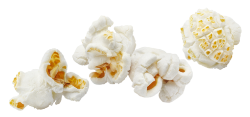 Flying popcorn cut out