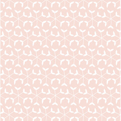 Light beige background with white subtle leaves. Decorative seamless pattern for wrapping paper, wallpaper, textile, greeting cards and invitations.